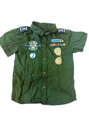 Disney Store "Dusty" Pilot Shirt (Size 5-6Y)